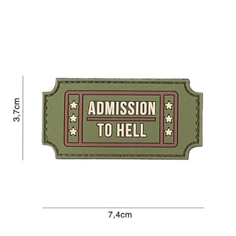 Admission to Hell 3D PVC, 3,95