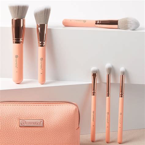 Shop BH Petite Chic - 6 Piece Mini Brush Set Online - HOK Makeup