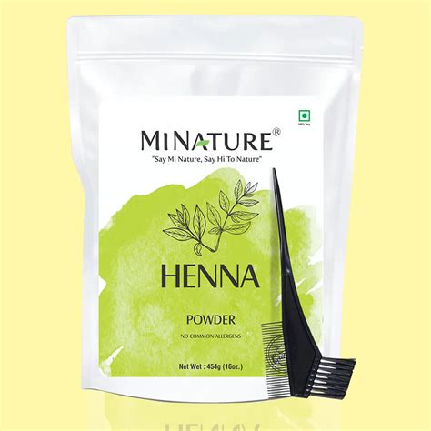 Natural Henna for Hair Color & Nourishment | MINATURE – minaturewellness