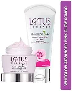 Lotus Herbals Whiteglow Advanced Pink Glow Regime Pack (set of 2 ...