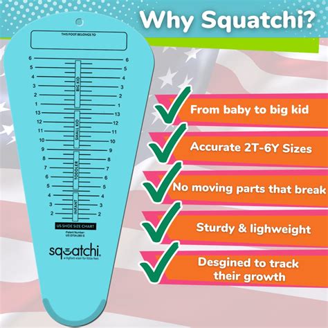 Squatchi Shoe Sizer for Baby, Toddler & Kids | Home Foot India | Ubuy