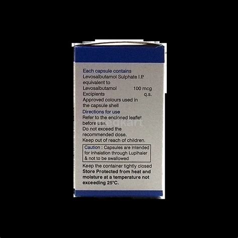 SALBAIR TRANSCAP 30'S Price, Uses, Side Effects & Substitutes | Medkart