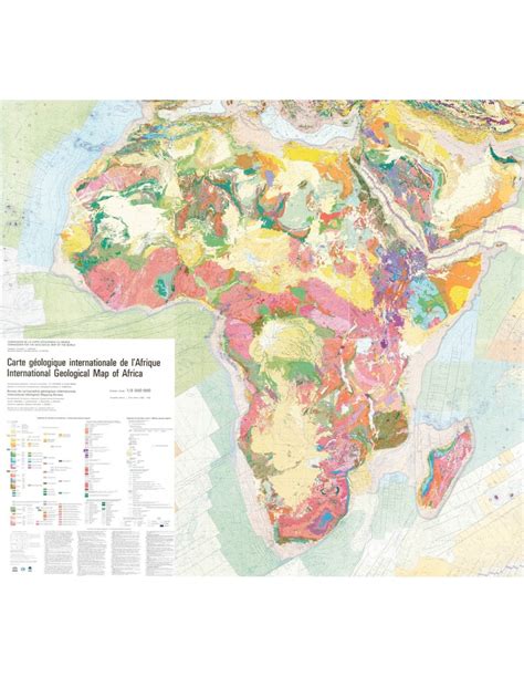 International geological map of Africa-PDF - CCGM
