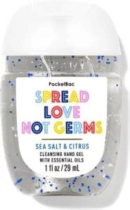 BATH & BODY WORKS Spread Love Not Germs Hand Sanitizer Bottle - Price ...