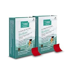 Dr.Thins Biothins Healthy Hair with Plant Based Biotin,Natural Sesbania ...