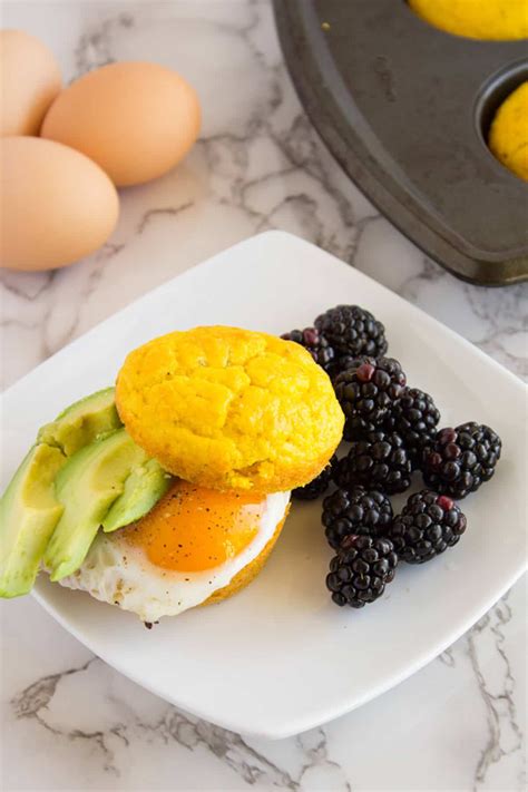 Healthy Breakfast Sandwich (w/ Gluten Free English Muffin Recipe!)