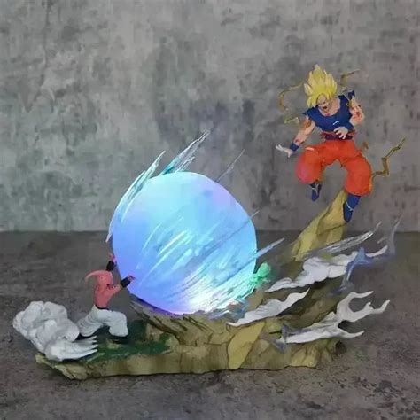 Buy Online Goku vs Buu 20 cm Spirit Bomb Diorama Statue Dragon ball Z ...