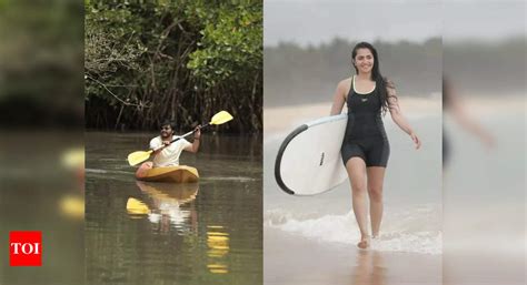 Exclusive: It’s sea and surf for Ganesh and Rukmini Vasanth in ...