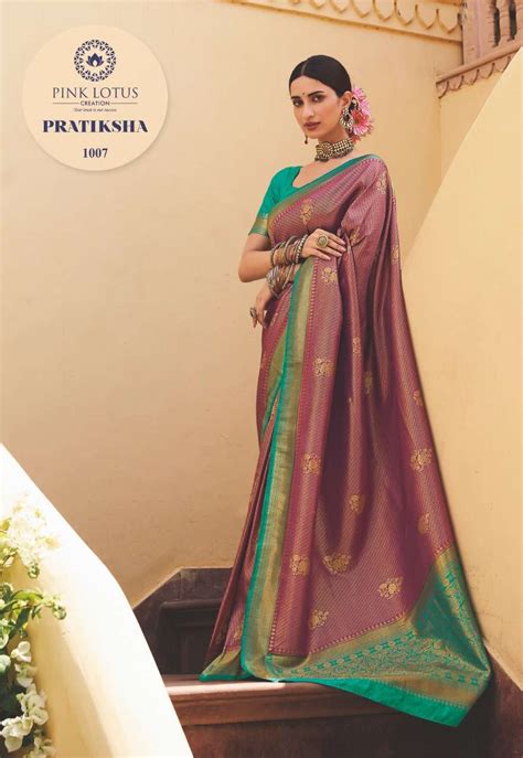 PRATIKSHA BY PINK LOTUS 1001 TO 1013 SERIES INDIAN TRADITIONAL WEAR ...