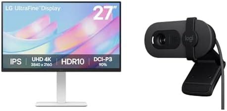 LG 27US550-W 27" 4K (3840x2160) UHD Ultrafine IPS Computer Monitor with ...
