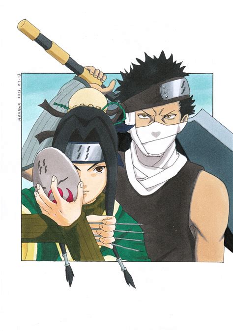 [OC Fanart] Zabuza and Haku (I love Haku lol) : r/Naruto