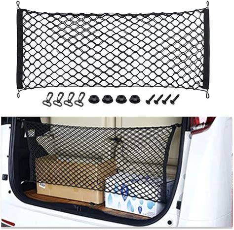 CENXI Heavy Duty Rear Cargo Net Stretchable, Universal Bungee Car ...