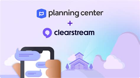 Clearstream texting: now inside Planning Center