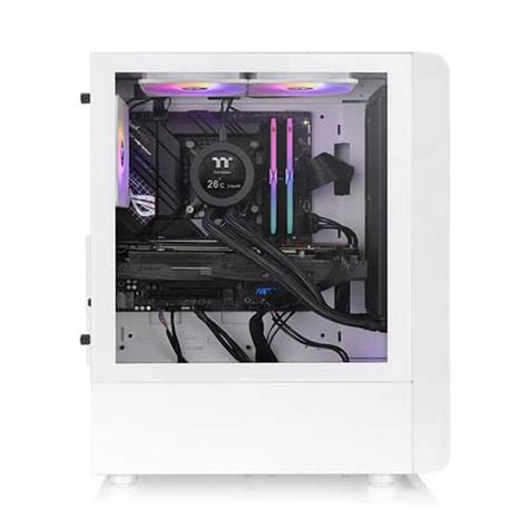 Buy Thermaltake ARGB Mid Tower, S200 TG White