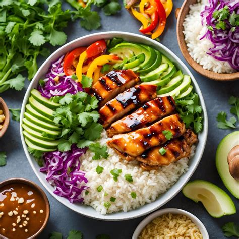 Honey Chipotle Chicken Bowls Recipe | Cheff Recipes