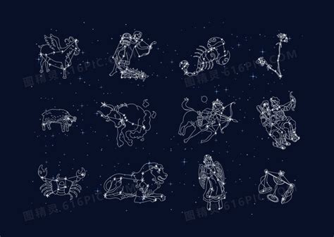 十二星座的星座图，要12张单独的图片。_百度知道