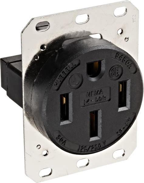 Hubbell Wiring Device-Kellems Industrial Grade 50A 125250V Straight ...