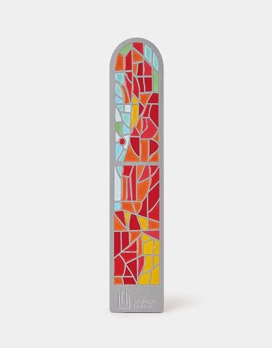 Punt de llibre platejat del vitrall | Sagrada Familia Shop