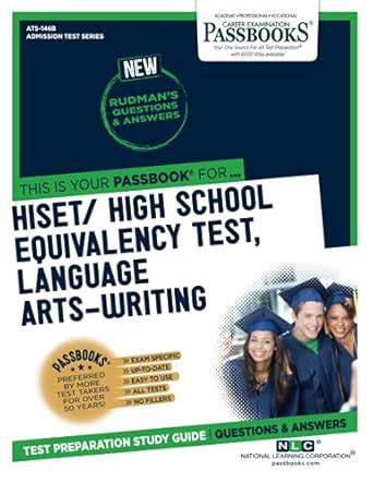 Hiset / High School Equivalency Test, Language Arts–Writing (Admission ...