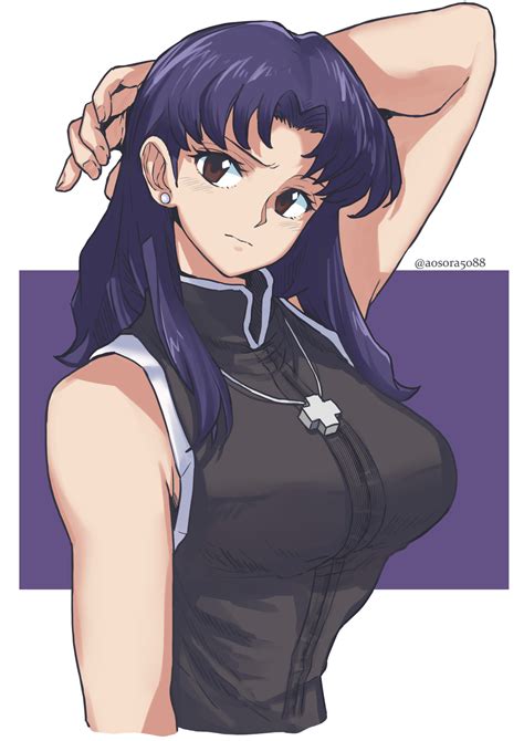 Katsuragi Misato (Misato Katsuragi) - Neon Genesis Evangelion - Image ...
