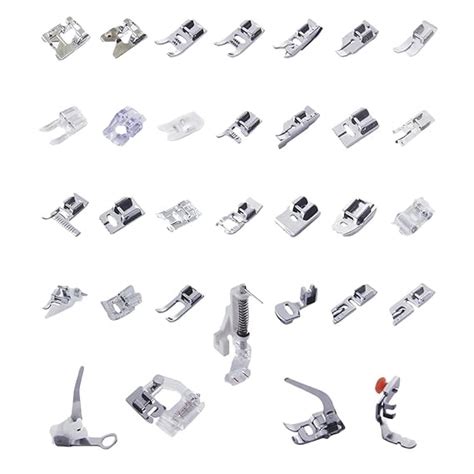 Imported 32 Sewing Machine Presser Foot Kit fit for Brother Singer ...