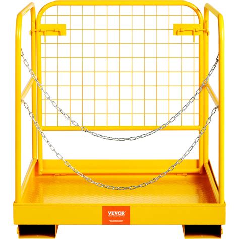 Buy BestEquip Forklift Safety Cage, 1200lbs Capacity Forklift Man ...