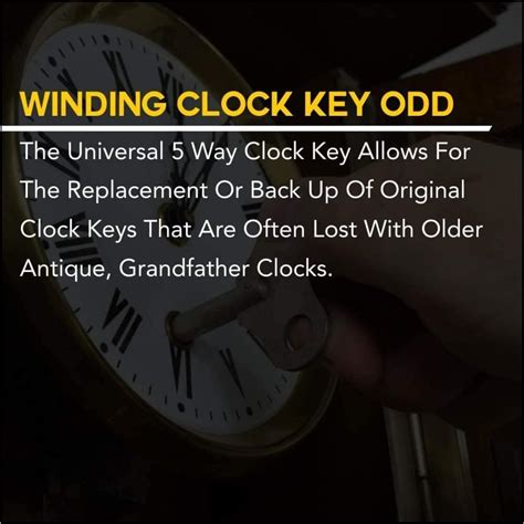 TAURISH Universal Vintage Clock Winding Key 5 Prong Odd India | Ubuy