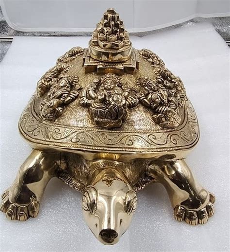Brass shree asth laxmi yantra turtle ,Shree Yantra on Tortoise- Kurma ...