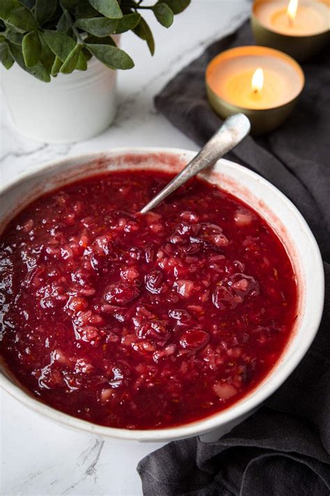 Canned Cranberry Sauce Recipe - Mom's Dinner