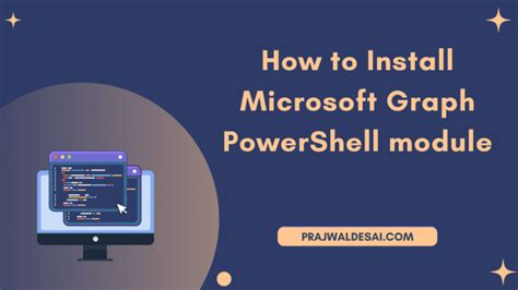 Image result for MS Graph PowerShell Setup