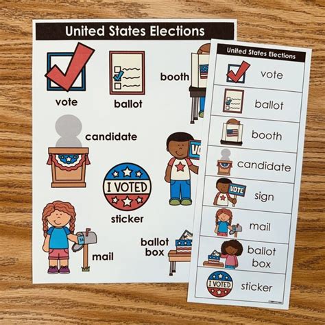 Election Activities for Kindergarten 的图像结果