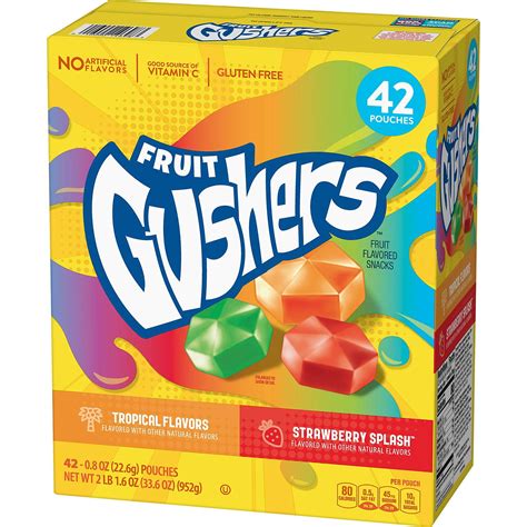 Fruit Gushers Variety Pack (0.8 oz., 42 ct.) - Walmart.com