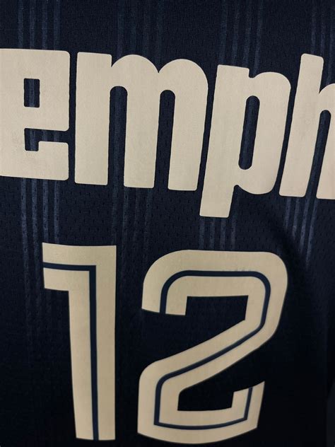 MORANT 12 Black Memphis Grizzlies Heat Pressed Edition NBA Jersey ...