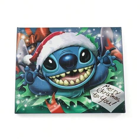 Disney 24 Hole Box Cute Cartoon Hole Hole Music Blind Box, Children ...