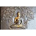 Masstone Gautam Buddha Painting | Wall Decor for Living Room | Bedroom ...