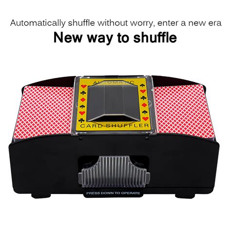 Automatic Poker Card Shuffler Electronic Poker Car... – Grandado