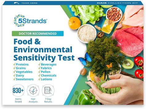 Amazon.com: 5Strands Food & Environmental Sensitivity Test for Adults & Children, 855+ Items ...