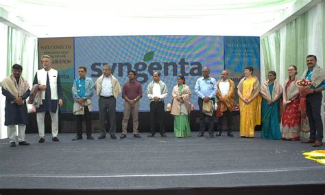 సీడ్ హెల్త్ ల్యాబ్‌ను ప్రారంభించిన సిన్జెంటా వెజిటబుల్ సీడ్స్ ...