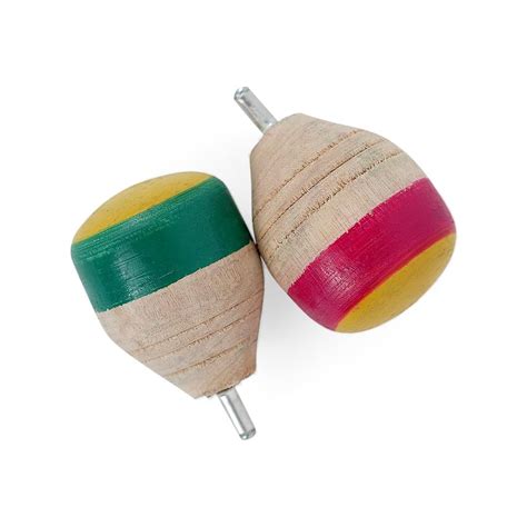 Buy Ample Wooden Spinning Top with String Pambaram/Lattu Game with ...