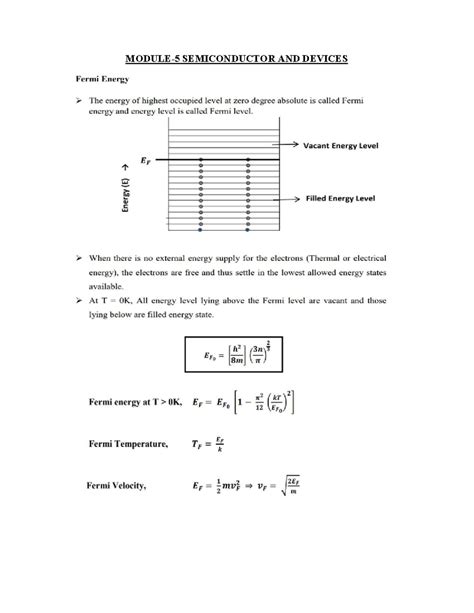SEMI Conductor AND Devices-ECE - Electronic and communication - MODULE ...