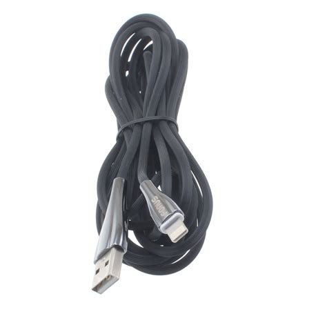 10ft USB to Lightning Cable Charger Cord - TPE - Black - R83 | uzid ...