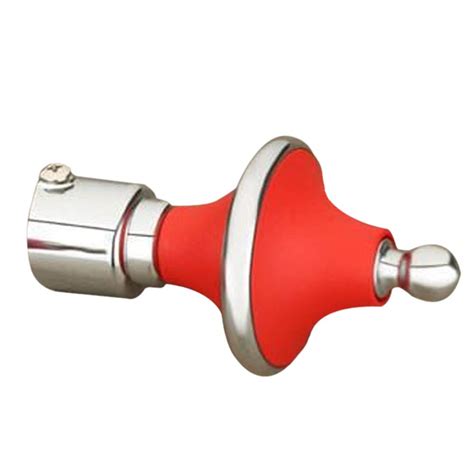 DS ABS & White Metal Neyu Rajvadi 3inch Curtain Bracket (Red) Pack of ...