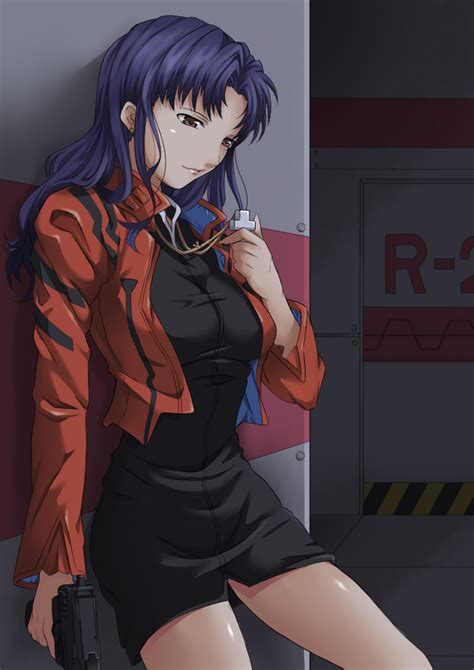 katsuragi misato (neon genesis evangelion) drawn by seven_(11) | Danbooru