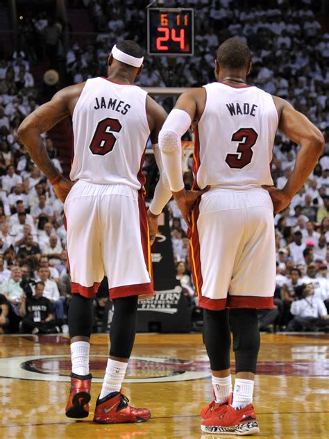 Dwyane Wade En Lebron James Swag