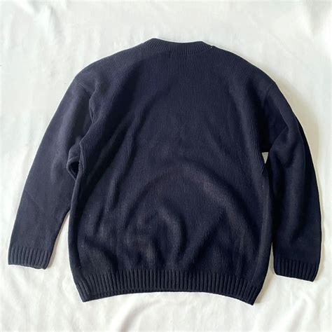 Made in USA navy stars&stripes acrylic knit アメリカ製星条旗柄アクリルニット | &Dorothy ...