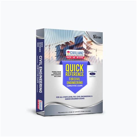 Buy Civil Engineering Quick Reference Book for Civil Engineering ...