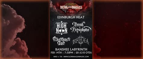 M2TM: Scotland 2026 - Edinburgh Heat, The Banshee Labyrinth, Edinburgh ...