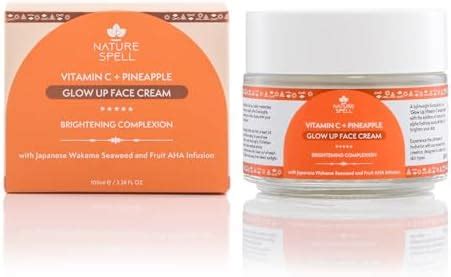 Nature Spell Vitamin C Face Cream for Glowing Skin – With Pineapple ...