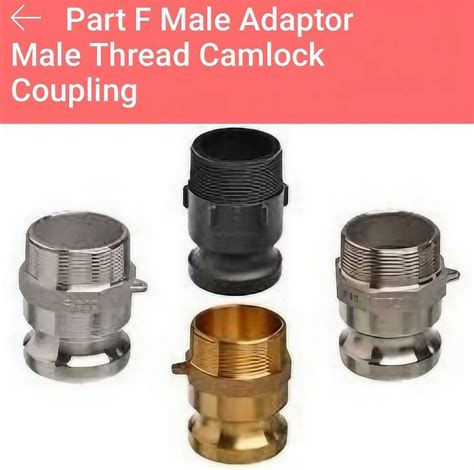 Camlock Coupling - Camlock Quick Coupling Trader - Wholesaler ...