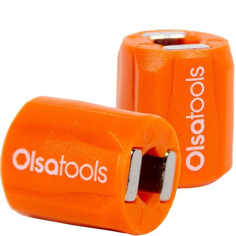 Olsa Tools Bit Magnetizer Ring - 2Pc - Demagnetizer Tool for Magnetic ...